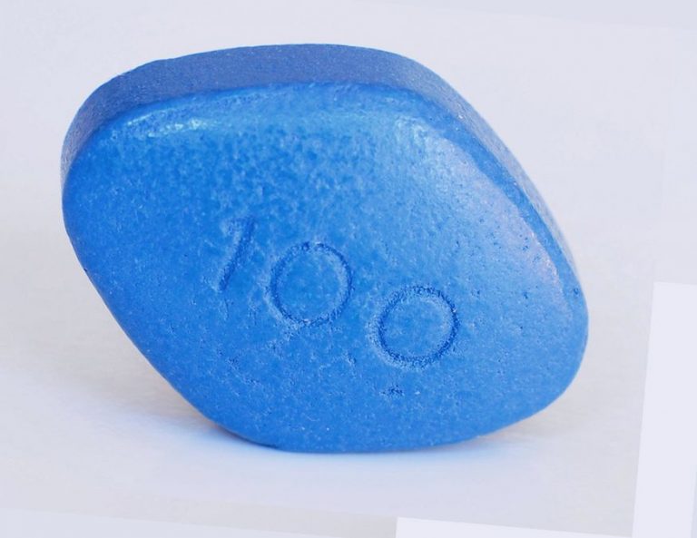 The Blue Diamond Shaped Pill With 100 On Both Sides Public Health