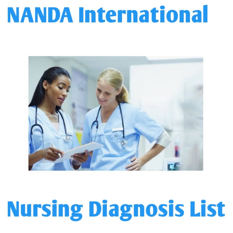 NANDA International Nursing Diagnosis List 20222023 (Updated) Public