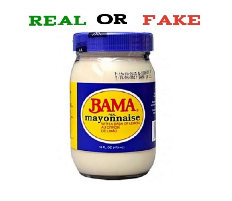 How To Identify Fake Bama Mayonnaise (4 Simple Steps) - Public Health