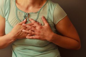 Sharp pain in the breast